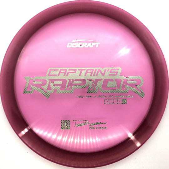 Discraft First Run Captain's Raptor - Breaking Aces