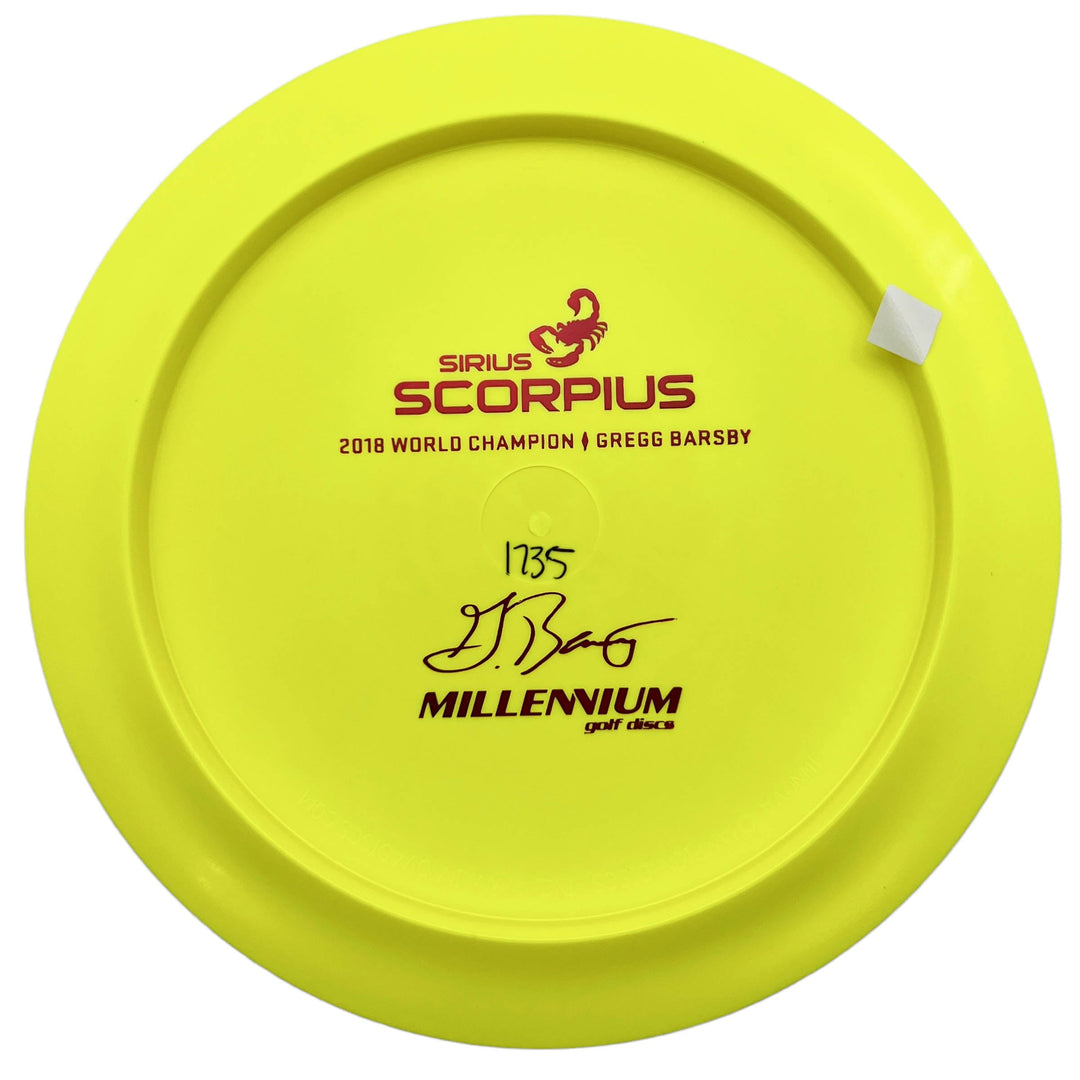 Gregg Barsby Bottom Stamp Millennium Sirius Scorpius