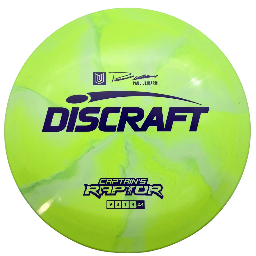 Discraft Paul Ulibarri 2022 ESP Captain's Raptor
