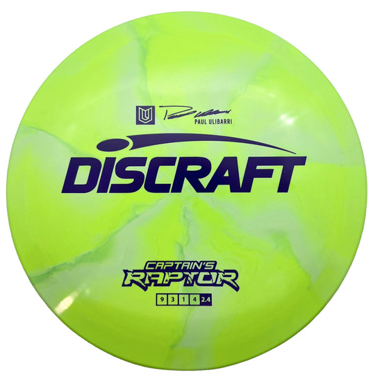 Discraft Paul Ulibarri 2022 ESP Captain's Raptor