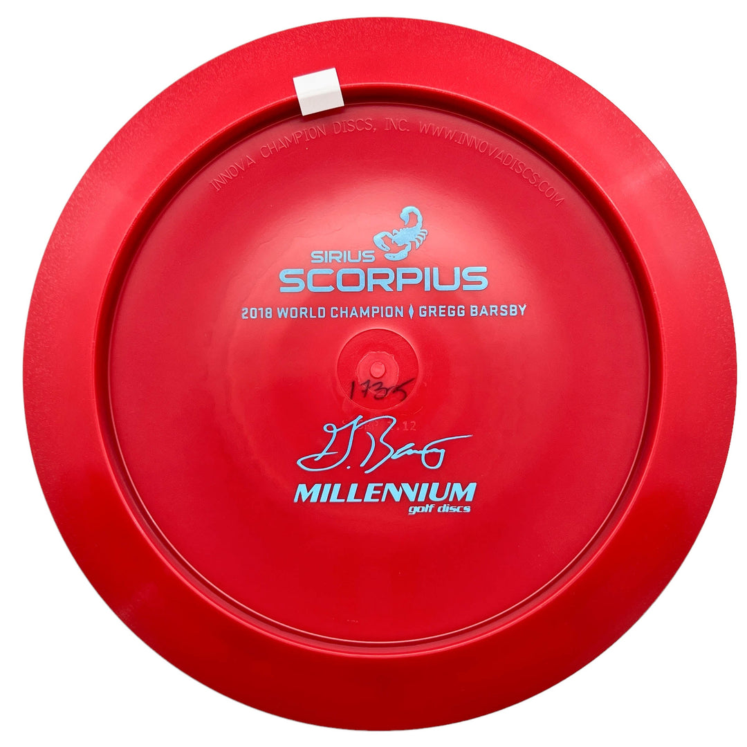 Gregg Barsby Bottom Stamp Millennium Sirius Scorpius