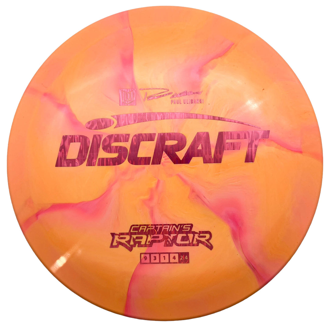 Discraft Paul Ulibarri 2022 ESP Captain's Raptor