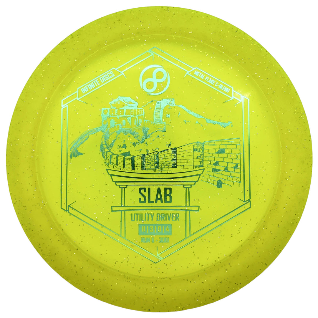 Infinite Discs Metal Flake C-Blend Slab