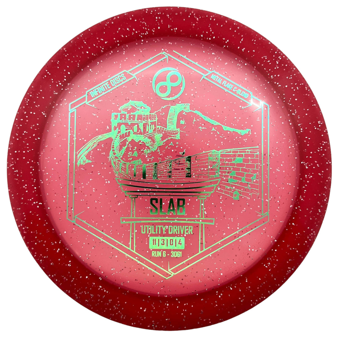 Infinite Discs Metal Flake C-Blend Slab